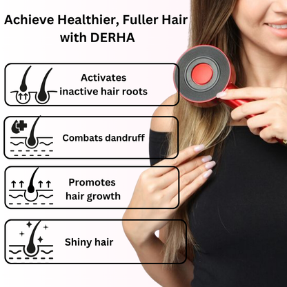 DERHA Hairbrush - Where Health Meets Beauty